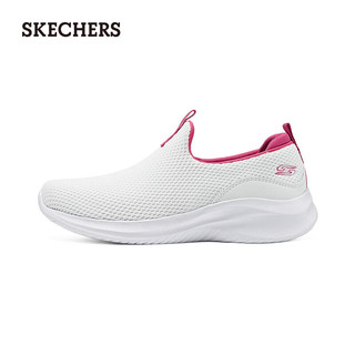 斯凯奇（Skechers）女士一脚蹬休闲鞋117572 白色/WHT 37.5