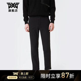 PXG 高尔夫男士长裤进口秋冬季保暖户外运动长裤时尚简约舒适裤子23款 PHWPM513121黑色 L