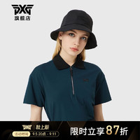 PXG 高尔夫女士球帽休闲款均码golf渔夫帽23新款时尚进口潮牌遮阳帽子 PHPPW960721 黑色