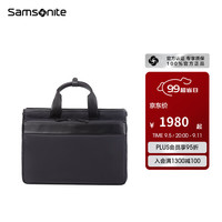 Samsonite新秀丽李栋旭同款新秀丽双肩包男轻便通勤电脑包大容量旅行背包QY6 海军蓝-公文包