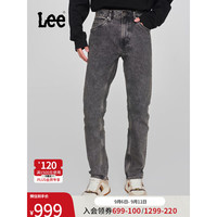 Lee24早秋709修身中腰锥形深灰色男牛仔裤LMB2467093YS 深灰色 28