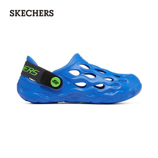 斯凯奇（Skechers）季儿童鞋男洞洞鞋一脚蹬406446L 蓝色/BLU 27.5码