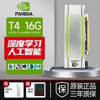 NVIDIA 英伟达 Tesla系列深度学习GPU训练推理高性能显卡 Tesla T4 16G