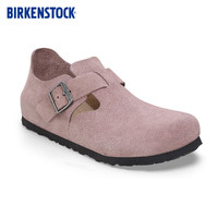 BIRKENSTOCK 勃肯 新品女款牛皮绒面革舒适软木休闲鞋London系列