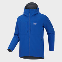 ARC'TERYX 始祖鸟 ARC’TERYX始祖鸟 GAMMA MX HOODY 防风 男子 软壳夹克 Black Sapphire/蓝黑色 M