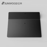 SUNWOOD 三木 A4按扣式文件袋/公文袋/防水资料袋/办公用品 1个装 黑色 MC330