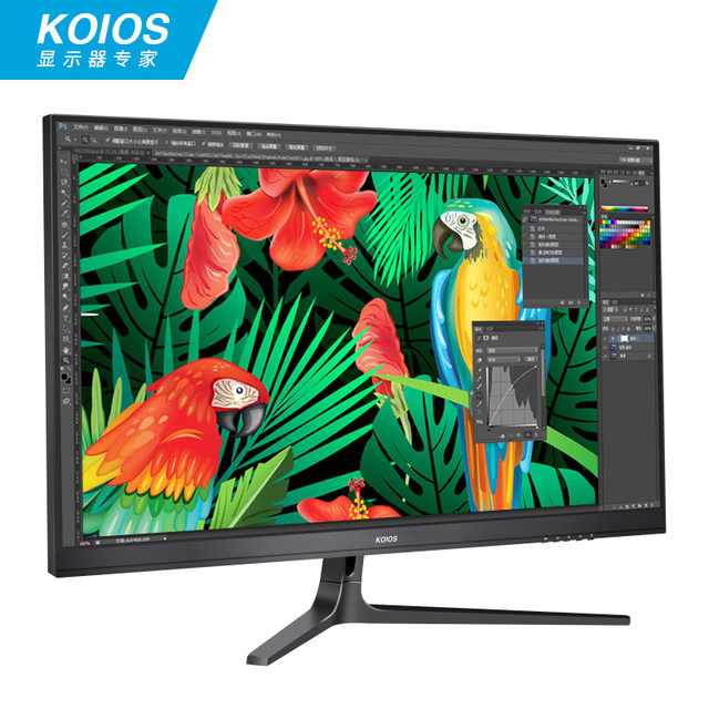 KOIOS 科欧斯 K2722UD 27英寸4K 广色域 IPS 显示器（3840×2160、HDR、10bit、窄边框