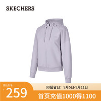 斯凯奇（Skechers）外套男女2024年P424W138 幽谷紫/04PG S