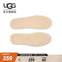 UGG秋季男士鞋款替换配件舒适茸茸鞋垫 1117052 NAT | 自然白色 41码