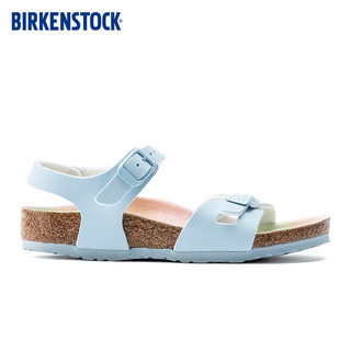 BIRKENSTOCK勃肯儿童渐变可爱童趣舒适百搭软木系踝凉鞋Rio系列 蓝色常规版1022163 32