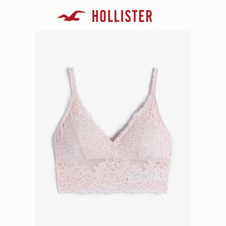 HOLLISTER24秋季辣妹轻薄法式三角杯蕾丝胸衣 女 KI338-4003 粉色 M (165/92A)