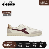 diadora 迪亚多纳 24春男女鞋经典复古运动休闲板鞋德训鞋Saunter EC 米/红N5669 36