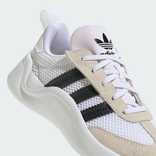 adidas adiFOM 70s魔术贴经典运动鞋男小童儿童阿迪达斯三叶草 白/粉白/浅卡其/黑色 33码