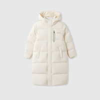 亚瑟士 271g高充绒 男女童款特氟龙三防长款保暖羽绒服