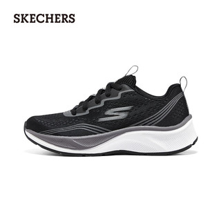 斯凯奇（Skechers）男童运动鞋休闲时尚复古潮流百搭舒适403951L 黑色/炭灰色/BKCC 32码