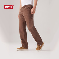 Levi's 李维斯 男士宽松直筒牛仔裤 A5756 咖啡色 36 32
