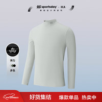 海澜之家长袖T恤24新SPORTSDAY运动SPORTSDAY长袖男春秋城市轻户外 浅灰49 180/96A XL151~164斤