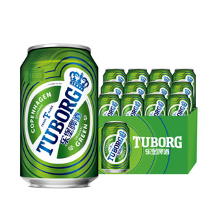 TUBORG 乐堡 啤酒 330ml*12罐 拉格啤酒