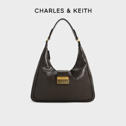 CHARLES & KEITH CHARLES&KEITH女包CK2-40840561金属方扣腋下单肩包