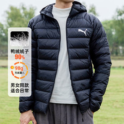 PUMA 彪马 男子运动羽绒服 534934-01 黑色 S