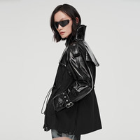 波司登（BOSIDENG）反季清仓奥莱鹅绒羽绒服女短款加厚休闲保暖90绒外套B10143274 黑色 亮漆黑80JH 160/84A