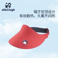 allo&lugh 阿路和如 2024新款亲子儿童遮阳帽防晒防紫外线大檐可折叠帽子机洗