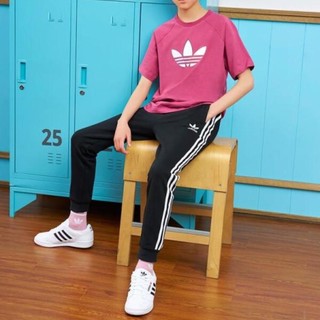 adidas ORIGINALS 阿迪达斯三叶草儿童长裤运动裤跑步健身训练裤透气休闲裤