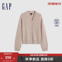 Gap 女装纯羊毛V领针织衫 638266