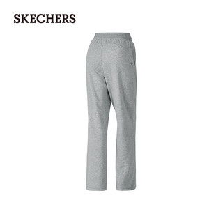 斯凯奇（Skechers）男女款针织长裤P424W081 杂灰色/02H3 S