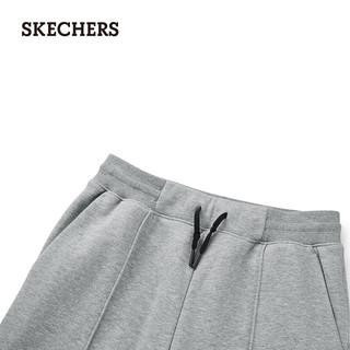 斯凯奇（Skechers）男女款针织长裤P424W081 杂灰色/02H3 L