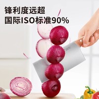 王麻子菜刀家用切片刀锋利刀具厨师切肉刀厨房砍骨刀