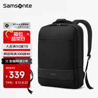 新秀丽（Samsonite）双肩包男士休闲商务背包大容量商务旅行笔记本电脑包书包企业采购