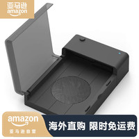 SABRENT 外置硬盘盒扩展坞带内置冷却风扇 适用USB3.0到 SATA 适用2.5 3.5英寸移动固态硬盘 即插即用