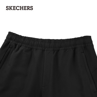 斯凯奇（Skechers）女款梭织长裤P424M078 碳黑 S