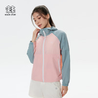 KOLON SPORT 可隆女子WIND K防泼水运动撞色登山露营夹克外套上衣