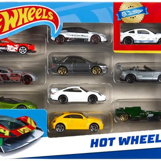 风火轮（HOT WHEELS）（款式）男孩玩具赛车-火辣交通系列十辆装54886