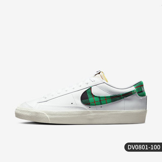 NIKE 耐克 官方正品 BLAZER 男女低帮舒适休闲运动板鞋 DC4769-112