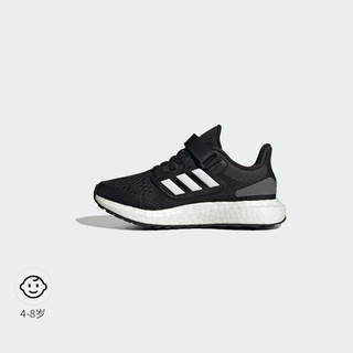 adidas PUREBOOST C舒适跑步运动鞋男小童儿童阿迪达斯 一号黑/白/深灰 34码