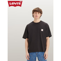 Levi's【特价来袭】李维斯男士时尚休闲日常穿搭短袖T恤 黑色 A5850-0004 L