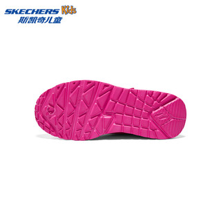 斯凯奇（Skechers）中大童百搭舒适鞋子310451L 桃红色 29码