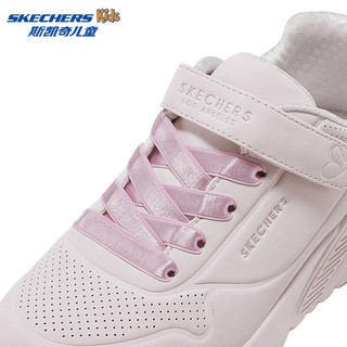 斯凯奇（Skechers）中大童百搭舒适鞋子310451L 浅粉色/LTPK 34码