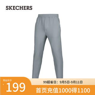 斯凯奇（Skechers）女款梭织长裤P424M078 信风灰/02N6 XXL