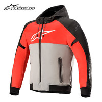 Alpinestars RACEDAY a星摩托车骑行服春秋连帽服机车骑士服男 黑灰红色