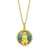 Chow Sang Sang 周生生 旗舰文化祝福系列 94959P 佛有缘水月观音足金吊坠