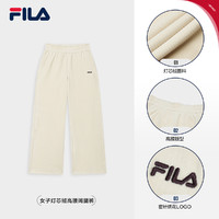 FILA 斐乐 生活休闲女款针织长裤F11W439609F-367314