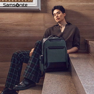 新秀丽（Samsonite）双肩包电脑包17英寸男女背包书包...