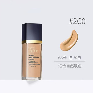 有券的上：ESTEE LAUDER 雅诗兰黛 沁水养肤型粉底液 #2C0自然白