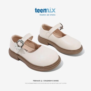 TEENMIX 天美意 女童小皮鞋新款时尚公主