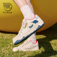 Feiyue. 飞跃 Feiyue）x西湖音乐节帆布鞋男鞋女鞋复古厚底运动休闲鞋板鞋子 米/孔雀绿 39