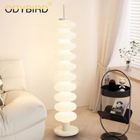 ODYBIRD 欧迪鸟 落地灯氛围灯现代简约客厅餐厅卧室书房民宿设计师糖葫芦立式灯 大理石全光谱落地灯-暖光